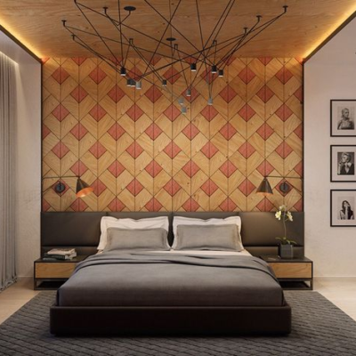 13 Back Wall Interior Designs To Make Bedroom Look Anime