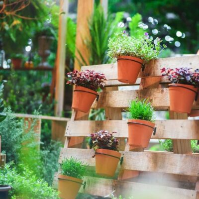 10 Ways to Use Pallets in the Garden